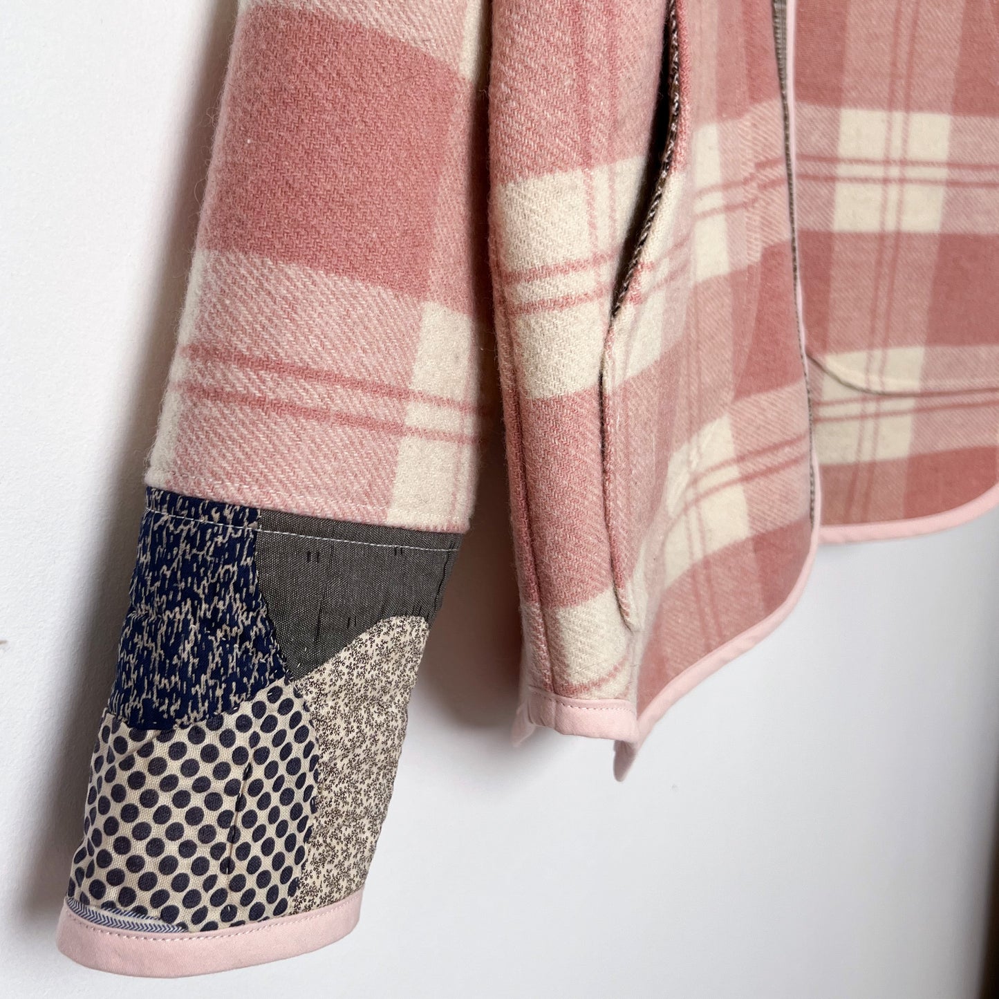 Simone Jacket - Vintage Wool and Quilt Mix (M)