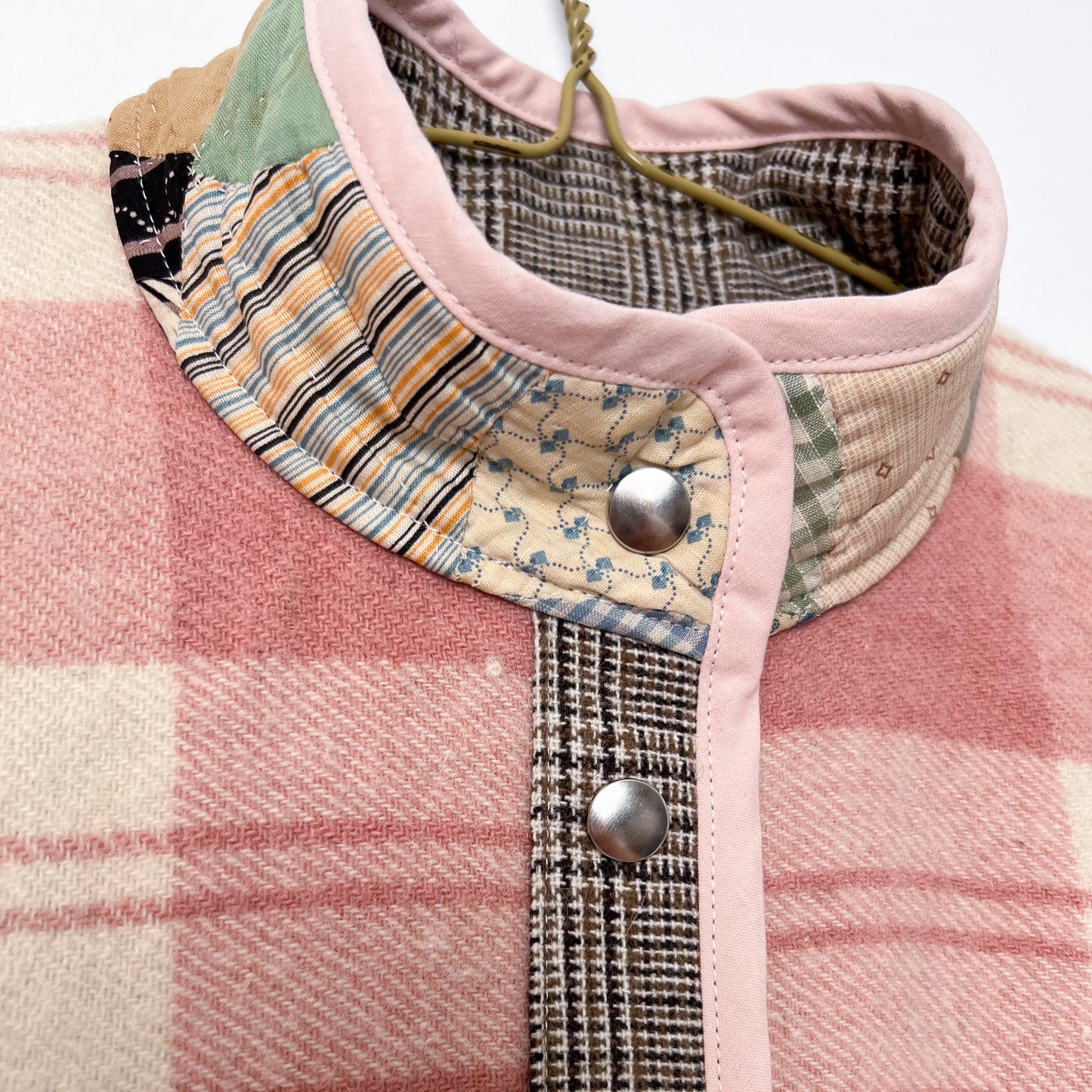 Simone Jacket - Vintage Wool and Quilt Mix (M)