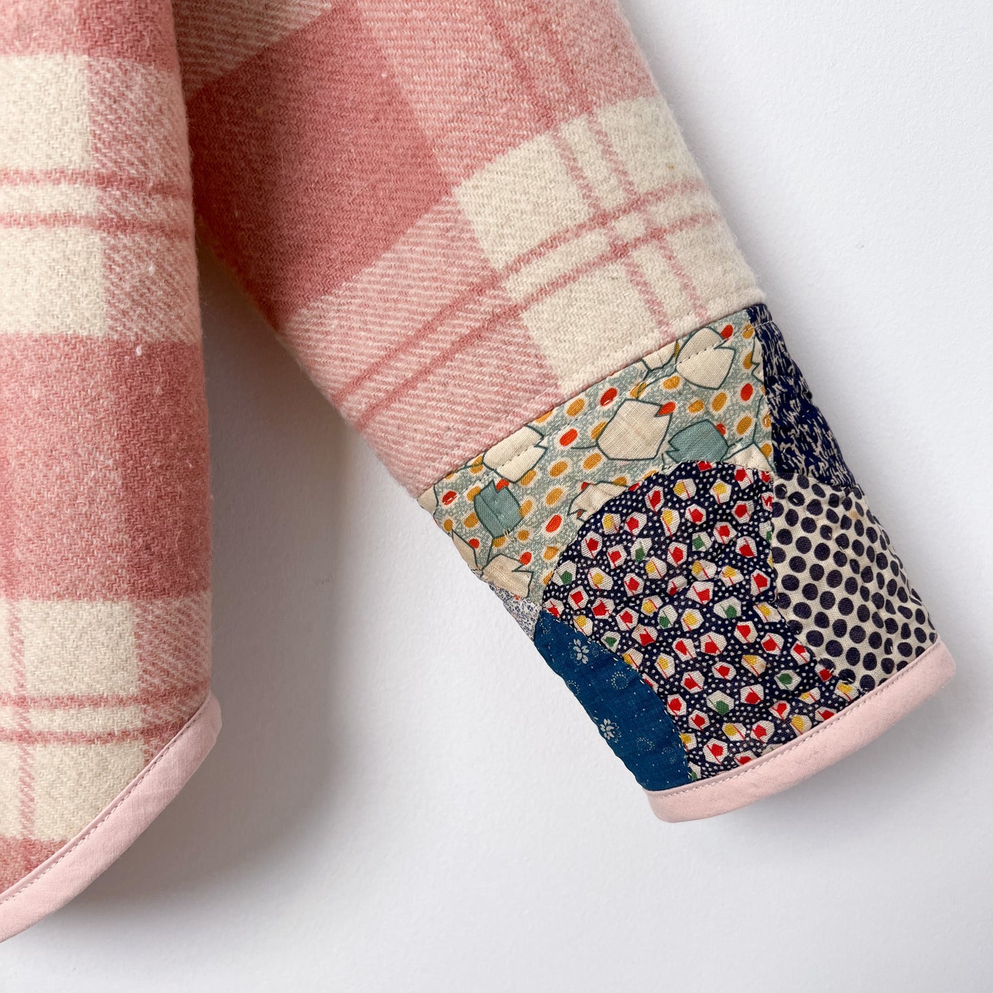 Simone Jacket - Vintage Wool and Quilt Mix (M)