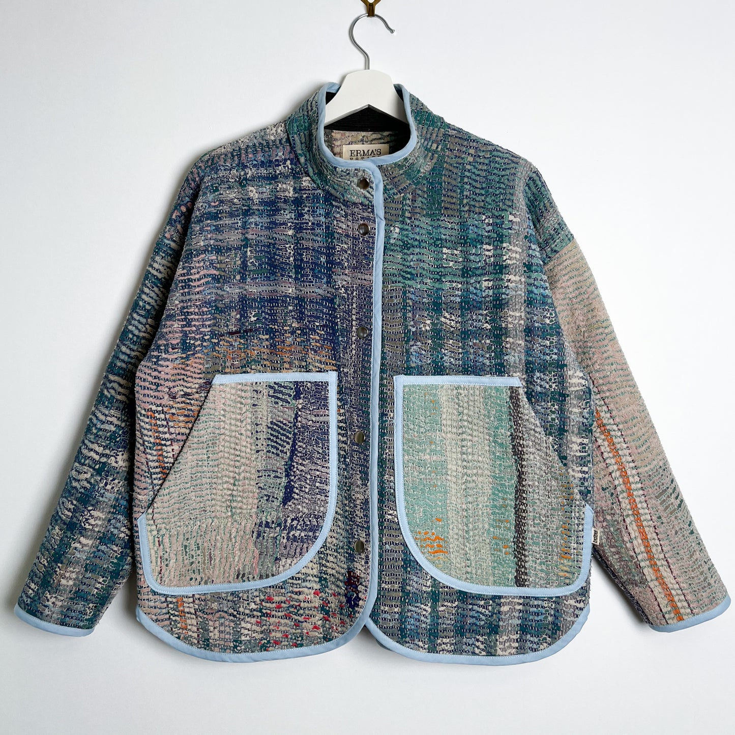 Willow Jacket - Vintage Authentic Kantha Quilt (M)