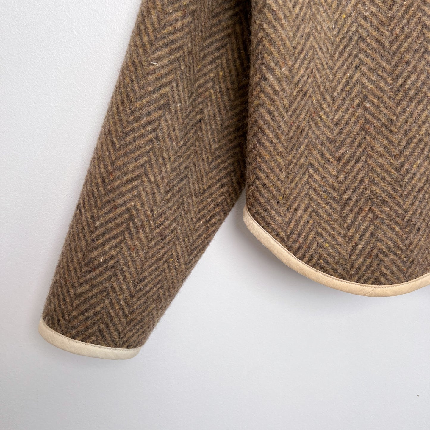 Fiona Jacket - Herringbone and Plaid Wool (S)