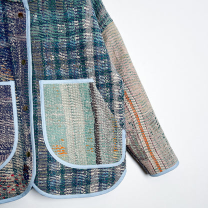 Willow Jacket - Vintage Authentic Kantha Quilt (M)