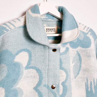 Sara Jacket - Vintage Wool Blanket (L)