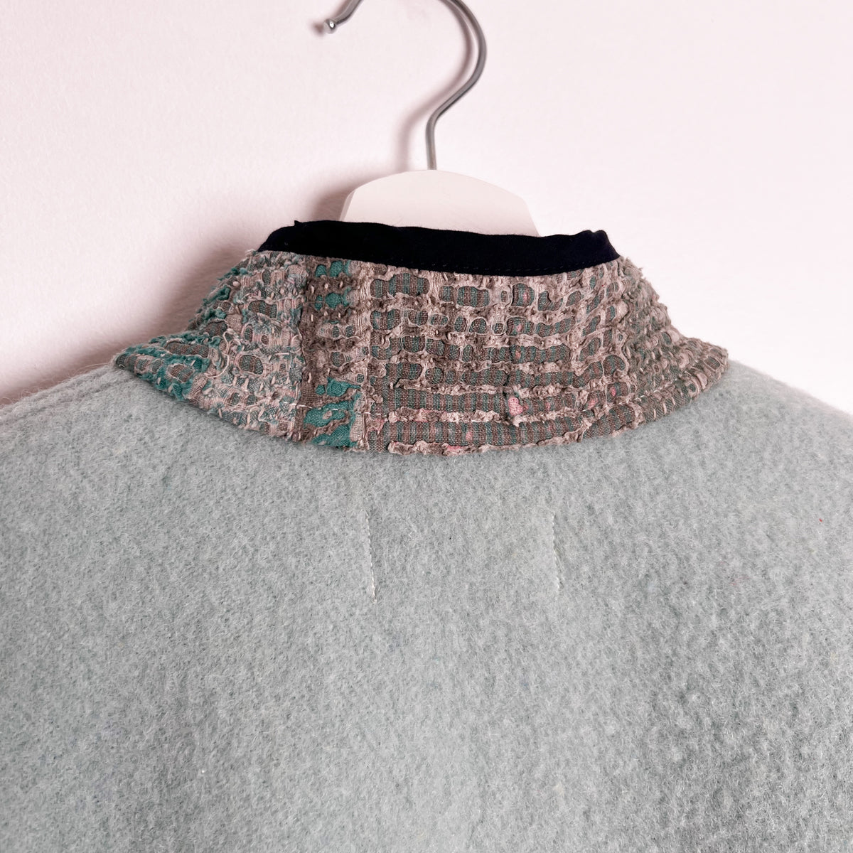 Drew Jacket - Vintage Wool Blanket/Kantha Quilt (S)