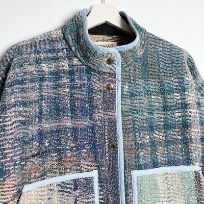Willow Jacket - Vintage Authentic Kantha Quilt (M)