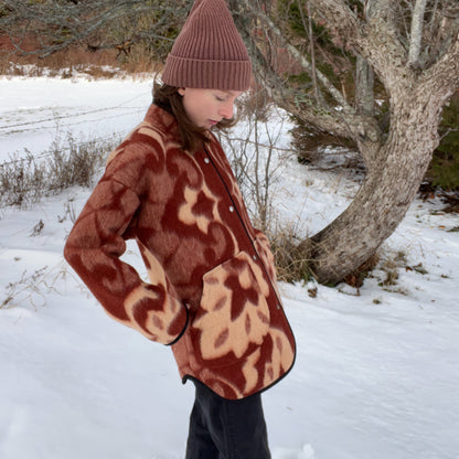 Aidyn Jacket - Vintage Ukrainian Wool Blanket (M)