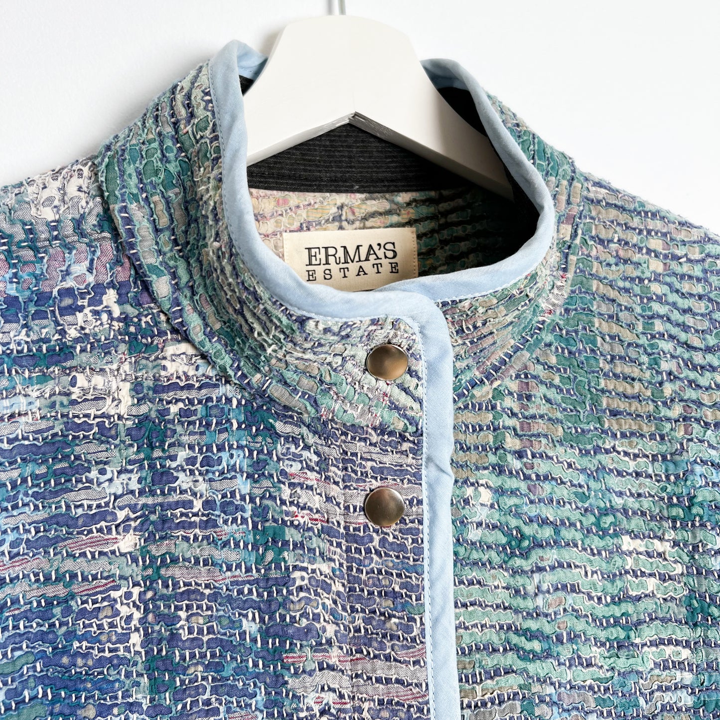 Willow Jacket - Vintage Authentic Kantha Quilt (M)