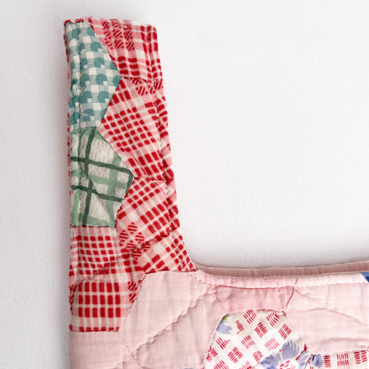 Knot Bag - 30's Grandmother's Flower Garden Quilt