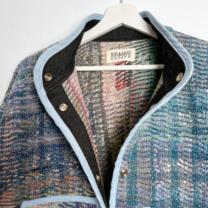 Willow Jacket - Vintage Authentic Kantha Quilt (M)