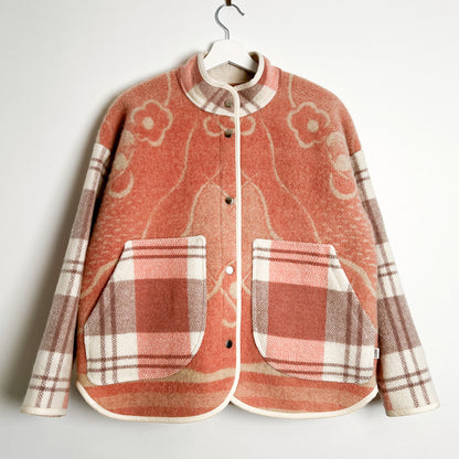 Fleur Jacket - Vintage Wool Blanket Mix (M)