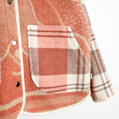 Fleur Jacket - Vintage Wool Blanket Mix (M)