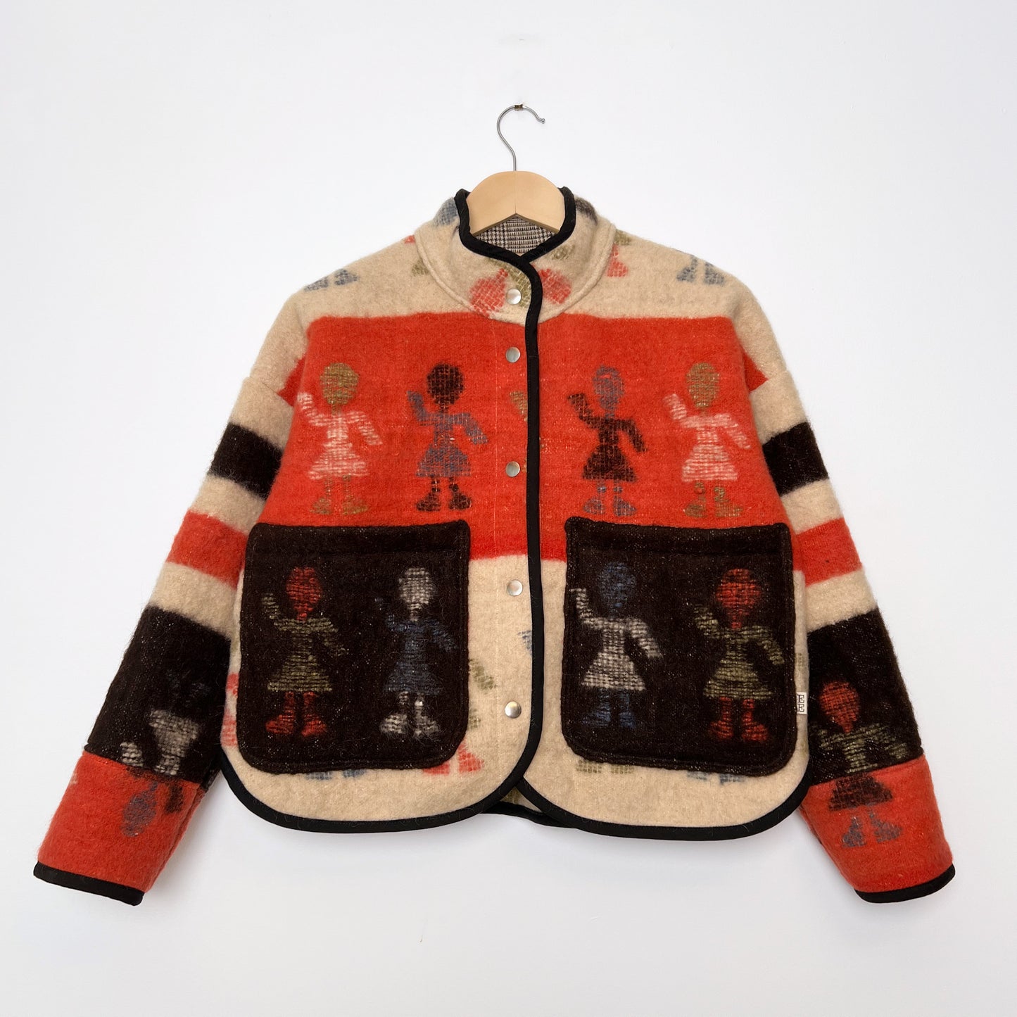 Sydney Jacket - Vintage Wool Blanket (S)