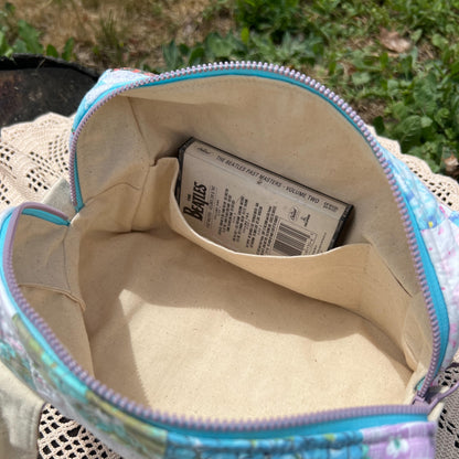 50's Era Vintage Quilt Boxbag