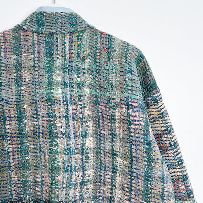 Willow Jacket - Vintage Authentic Kantha Quilt (M)