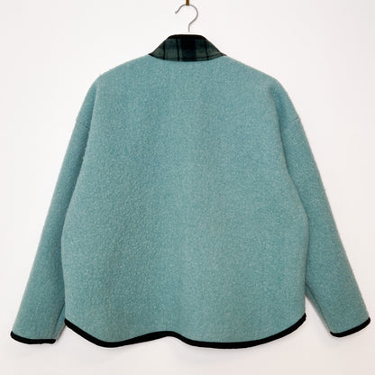 Cosette Jacket - Vintage 100% Wool Blanket (M)