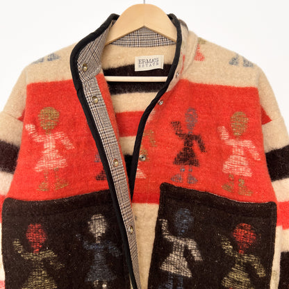 Sydney Jacket - Vintage Wool Blanket (S)