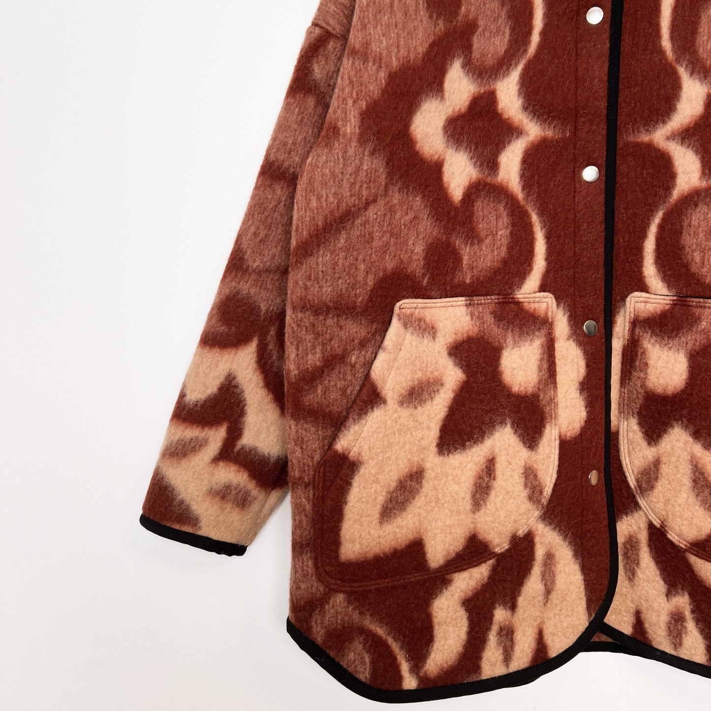 Aidyn Jacket - Vintage Ukrainian Wool Blanket (M)