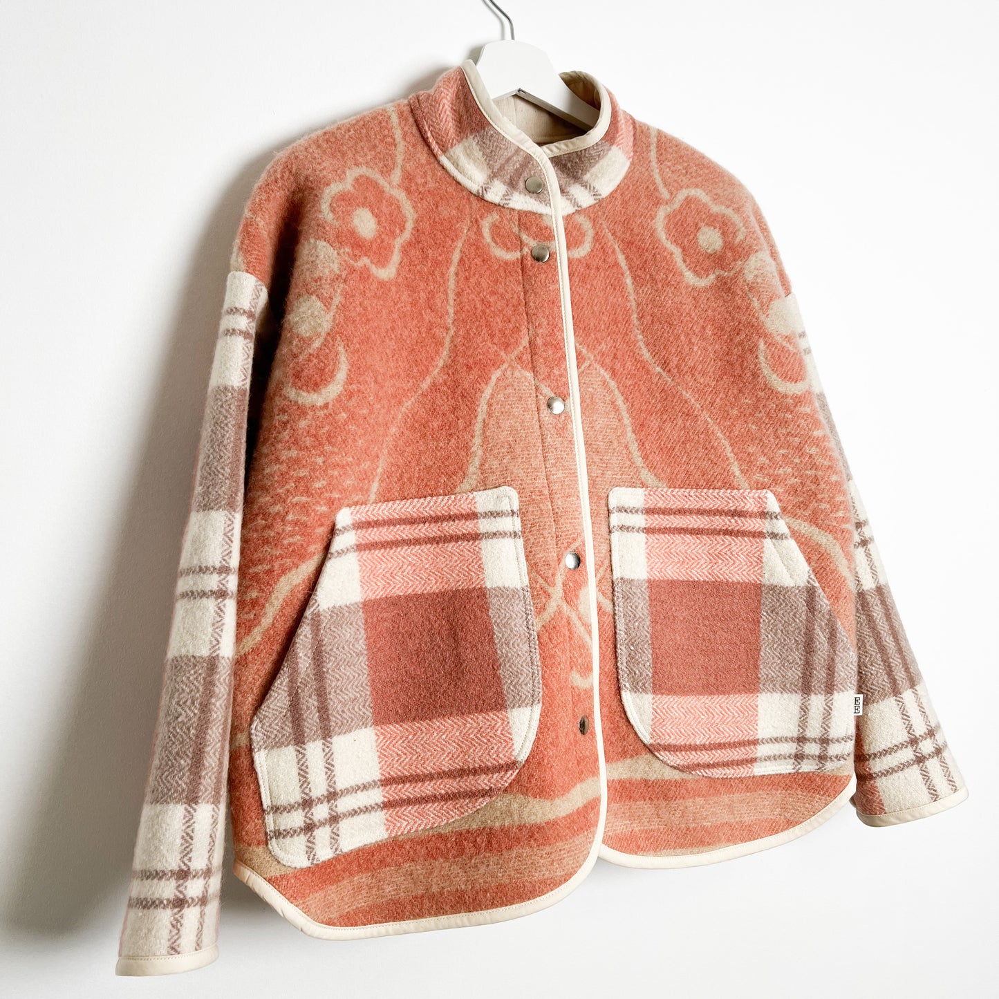 Fleur Jacket - Vintage Wool Blanket Mix (M)