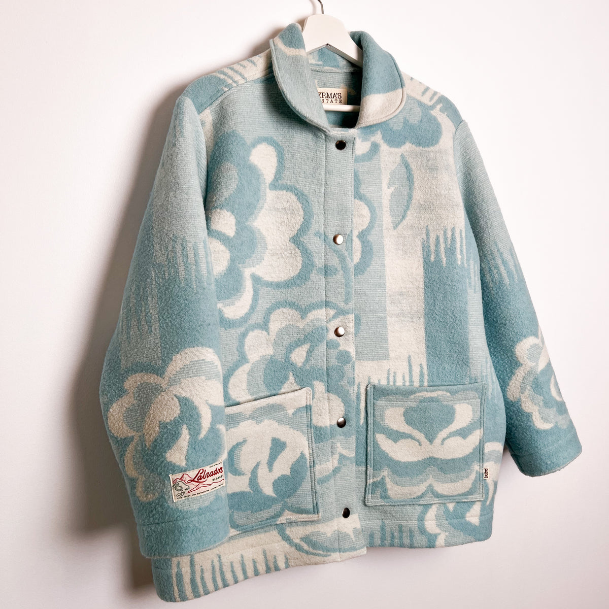 Sara Jacket - Vintage Wool Blanket (L)