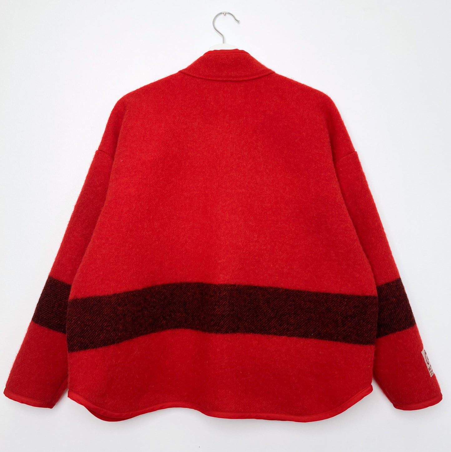 Ruby Jacket - Vintage 100% Wool Blanket (L)