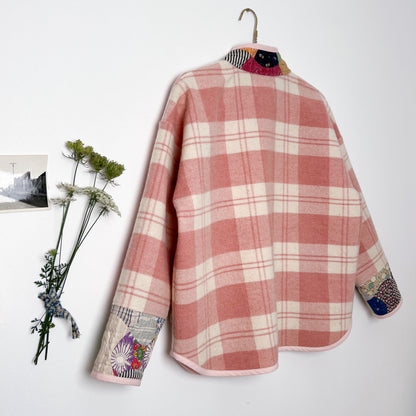 Simone Jacket - Vintage Wool and Quilt Mix (M)
