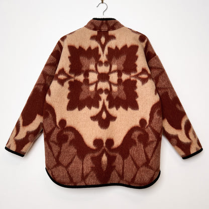 Aidyn Jacket - Vintage Ukrainian Wool Blanket (M)