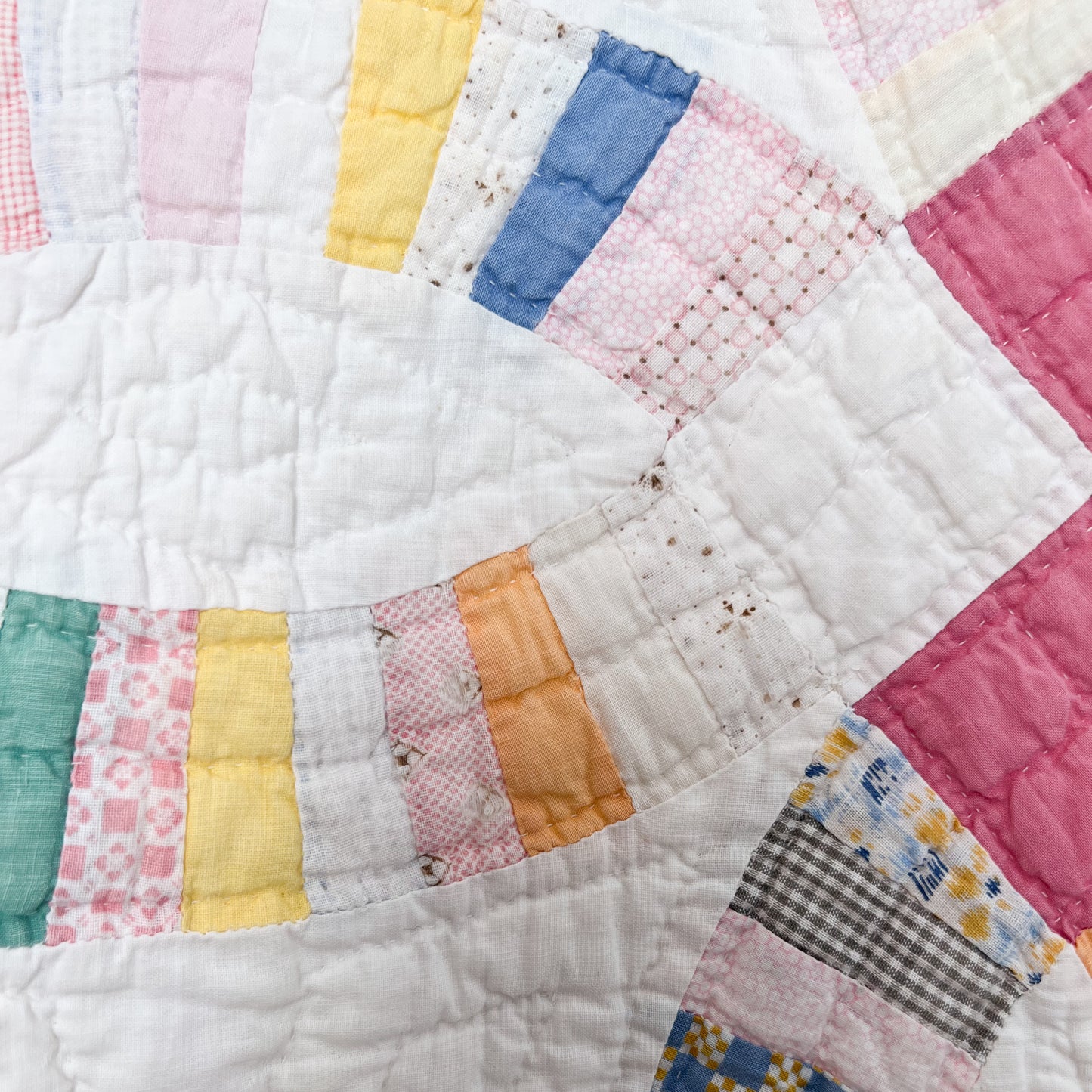 Aimee Jacket - Vintage Double Wedding Ring Quilt (M)