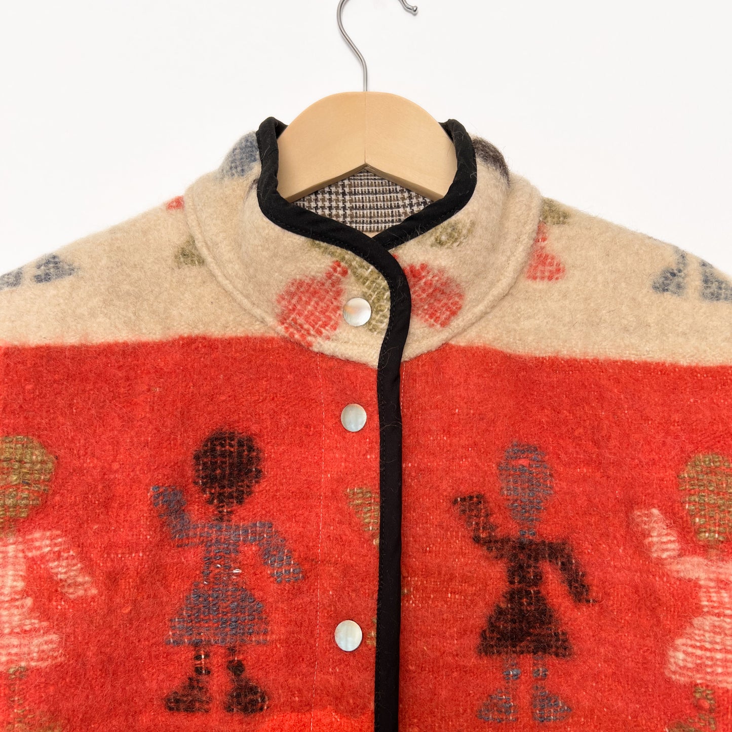 Sydney Jacket - Vintage Wool Blanket (S)