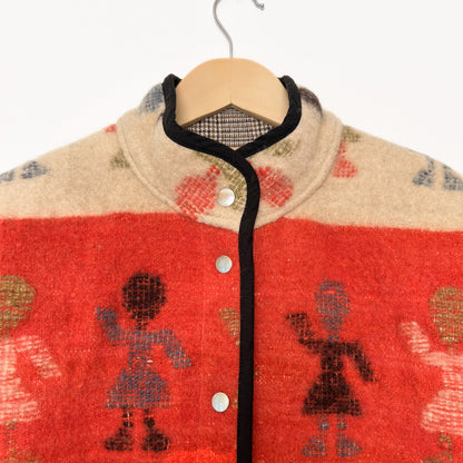 Sydney Jacket - Vintage Wool Blanket (S)