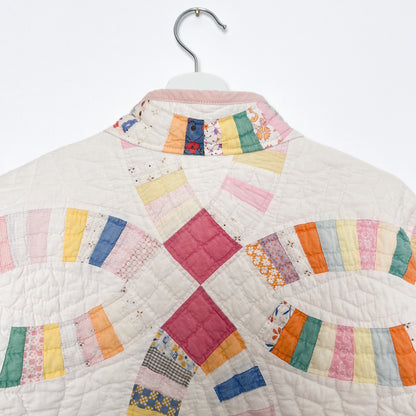 Aimee Jacket - Vintage Double Wedding Ring Quilt (M)