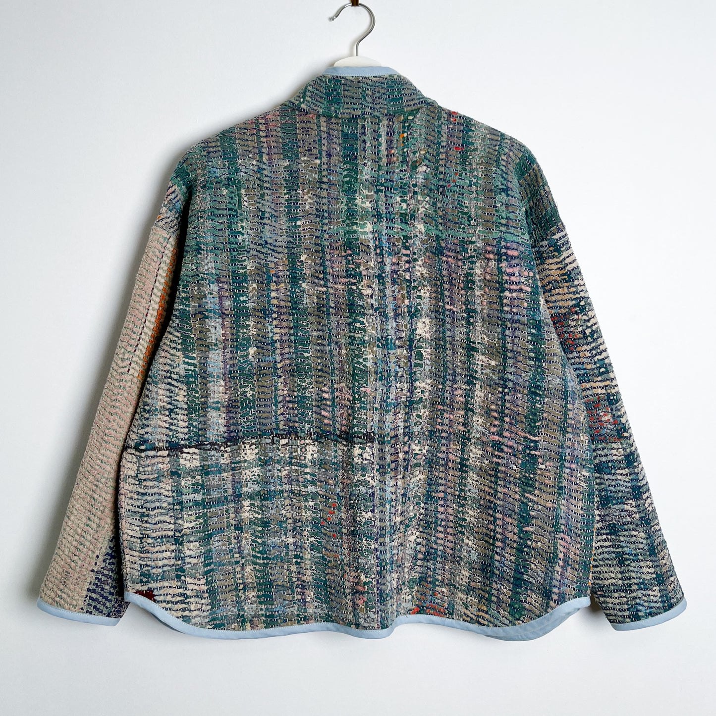 Willow Jacket - Vintage Authentic Kantha Quilt (M)