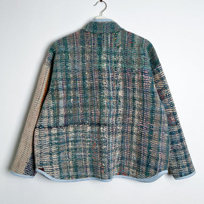Willow Jacket - Vintage Authentic Kantha Quilt (M)