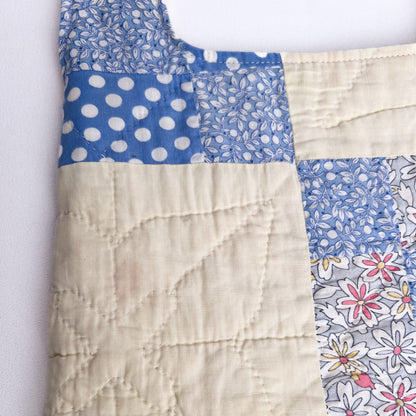 Knot Bag - Butter Yellow Vintage Quilt