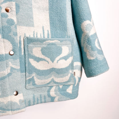 Sara Jacket - Vintage Wool Blanket (L)