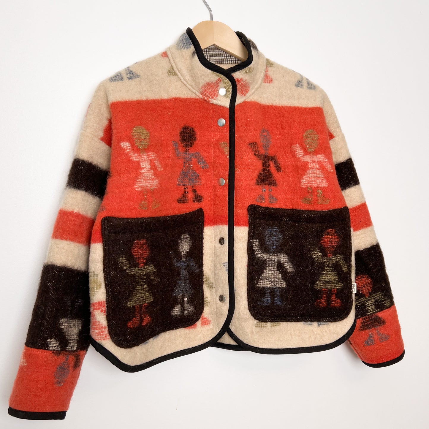 Sydney Jacket - Vintage Wool Blanket (S)