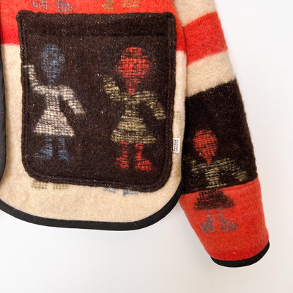Sydney Jacket - Vintage Wool Blanket (S)
