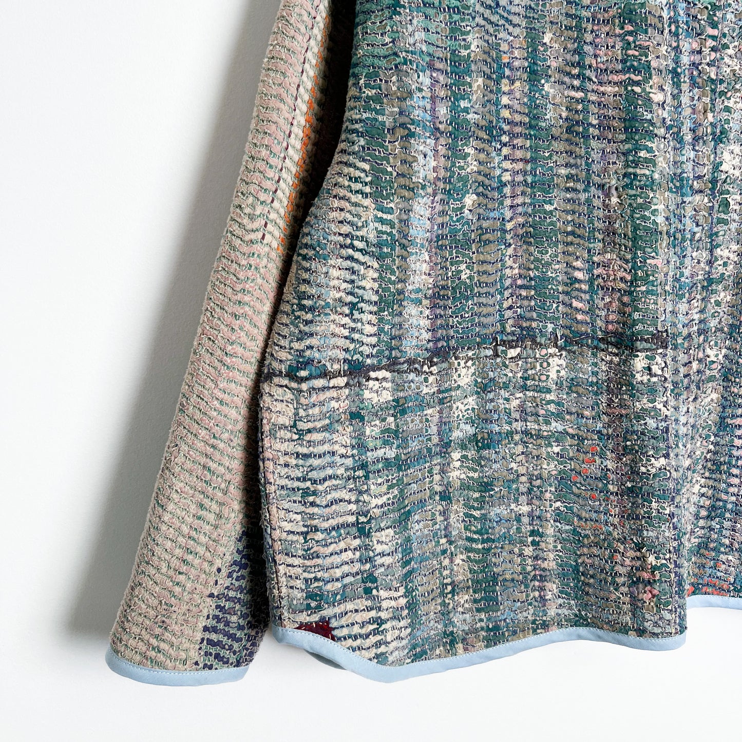 Willow Jacket - Vintage Authentic Kantha Quilt (M)