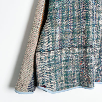 Willow Jacket - Vintage Authentic Kantha Quilt (M)