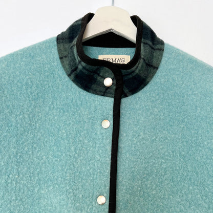 Cosette Jacket - Vintage 100% Wool Blanket (M)