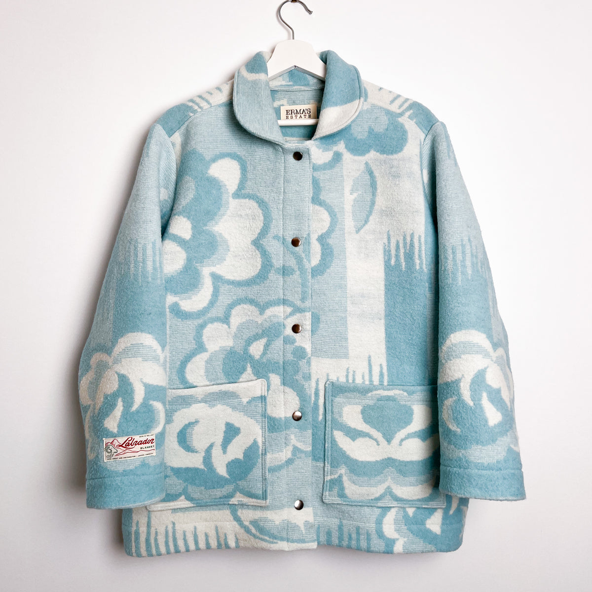 Sara Jacket - Vintage Wool Blanket (L)
