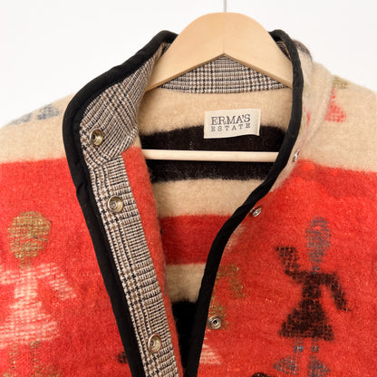 Sydney Jacket - Vintage Wool Blanket (S)