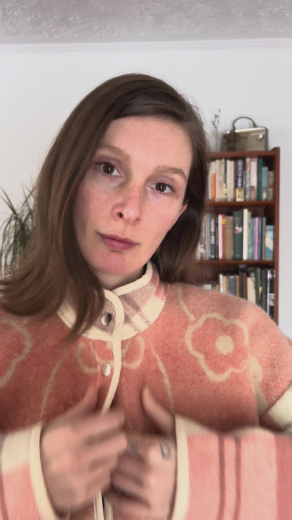 Fleur Jacket - Vintage Wool Blanket Mix (M)